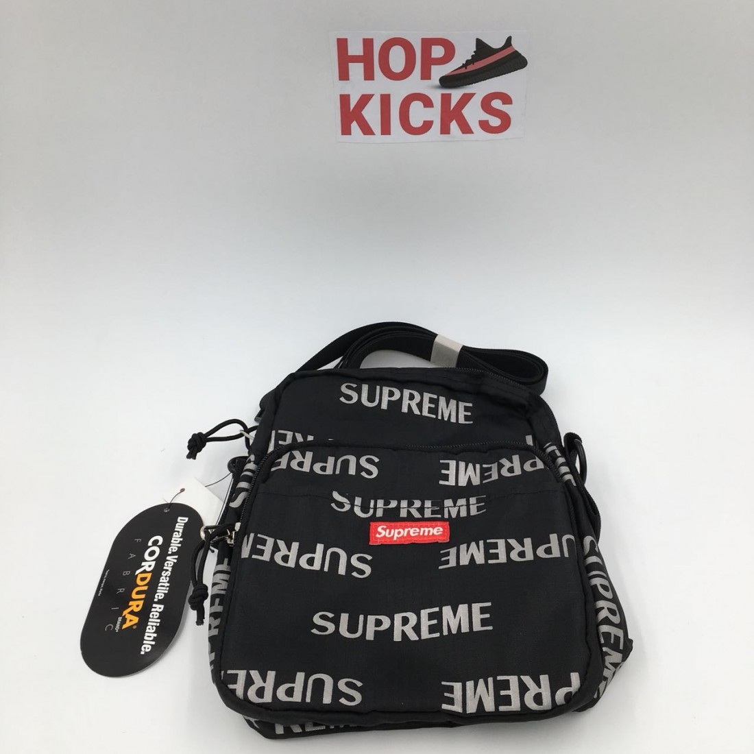 supreme puffer shoulder bag